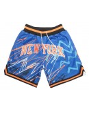 New York Knicks Blue Just Don Shorts