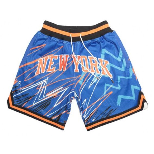 New York Knicks Blue Just Don Shorts