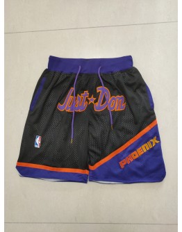 Phoenix Suns Black Just Don Shorts