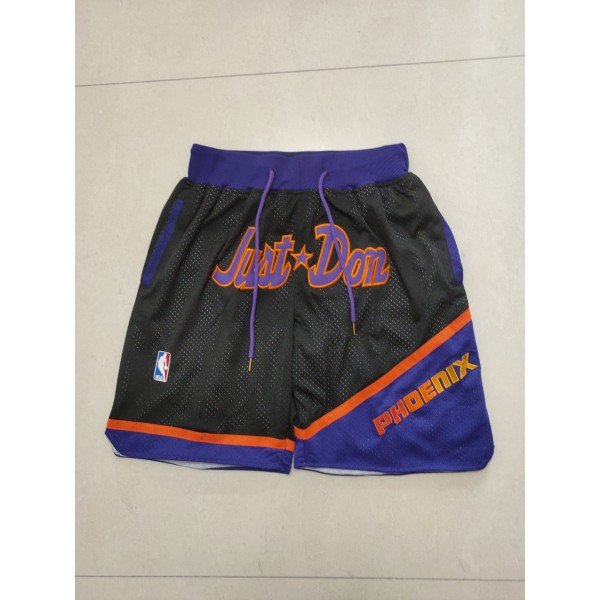 Phoenix Suns Black Just Don Shorts