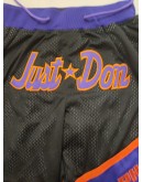 Phoenix Suns Black Just Don Shorts