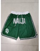 Naija Green Just Don Shorts