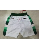 Milwaukee Bucks White Just Don Shorts