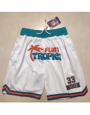 Flint Tropics White Just Don Shorts