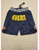 San Francisco 49ers Blue Just Don Shorts