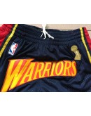 Golden State Warriors Black Just Don Shorts