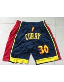 Golden State Warriors Black Just Don Shorts