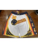 Golden State Warriors White Just Don Shorts