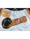 Golden State Warriors White Just Don Shorts