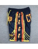 Golden State Warriors Black Just Don Shorts