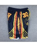 Golden State Warriors Black Just Don Shorts