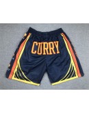 Golden State Warriors Black Just Don Shorts