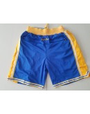 Golden State Warriors Blue Just Don Shorts