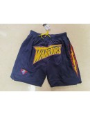 Golden State Warriors Navy Blue Just Don Shorts