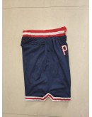 New England Patriots Blue Just Don Shorts