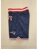 New England Patriots Blue Just Don Shorts