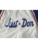 Philadelphia 76ers White Just Don Shorts