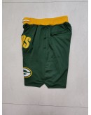 Green Bay Packers Green Just Don Shorts