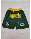 Green Bay Packers Green Just Don Shorts