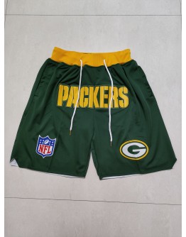 Green Bay Packers Green Just Don Shorts