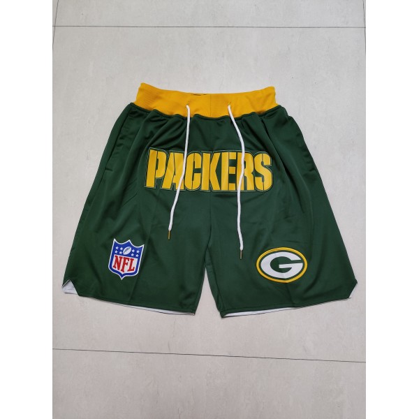 Green Bay Packers Green Just Don Shorts