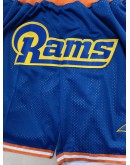 Los Angeles Rams Blue Just Don Shorts