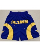 Los Angeles Rams Blue Just Don Shorts