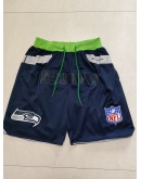 Seattle Seahawks Dark Blue Just Don Shorts