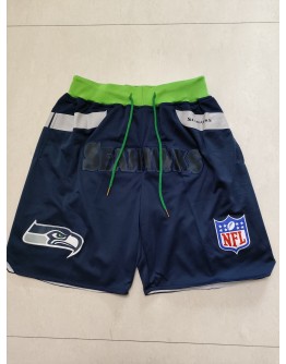 Seattle Seahawks Dark Blue Just Don Shorts