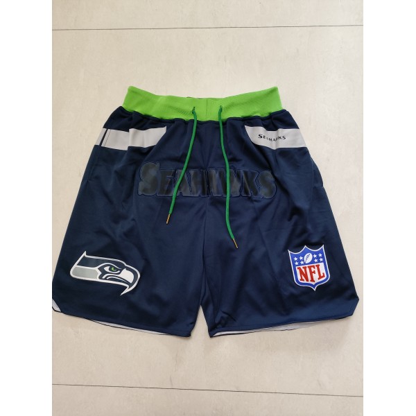 Seattle Seahawks Dark Blue Just Don Shorts