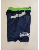 Seattle Seahawks Dark Blue Just Don Shorts