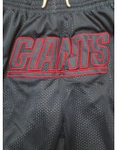 New York Giants Black Just Don Shorts