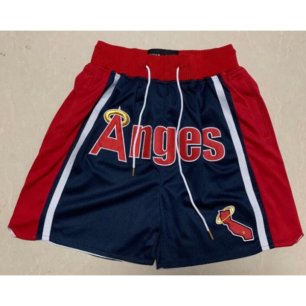 Los Angeles Angels Black Just Don Shorts