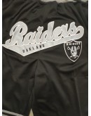 Las Vegas Raiders Black Just Don Shorts