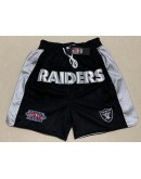 Las Vegas Raiders Black Just Don Shorts