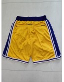 Minnesota Vikings Yellow Just Don Shorts