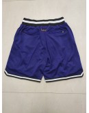 Baltimore Ravens Blue Just Don Shorts