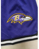 Baltimore Ravens Blue Just Don Shorts