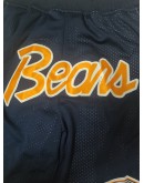 Chicago Bears Black Just Don Shorts