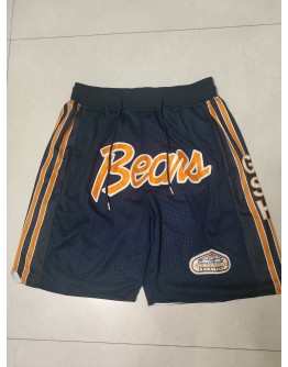 Chicago Bears Black Just Don Shorts