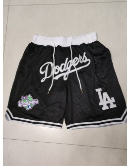 Los Angeles Dodgers  Black Just Don Shorts