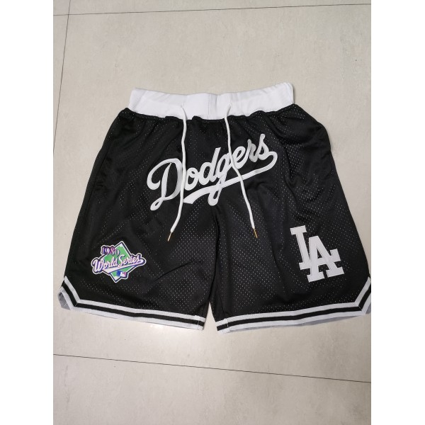 Los Angeles Dodgers  Black Just Don Shorts