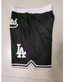 Los Angeles Dodgers  Black Just Don Shorts