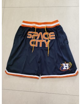 Houston Astros Black Just Don Shorts