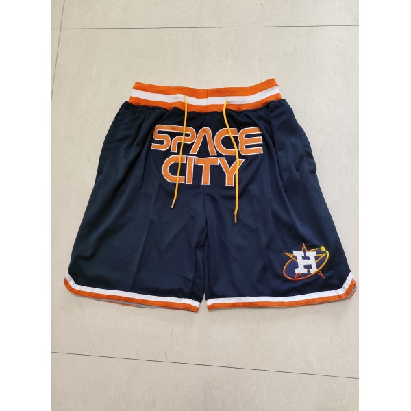 Houston Astros Black Just Don Shorts