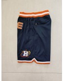 Houston Astros Black Just Don Shorts