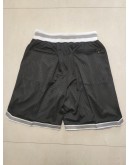 North Carolina Tar Heels Black Just Don Shorts