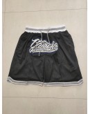 North Carolina Tar Heels Black Just Don Shorts