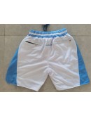 North Carolina Tar Heels White Just Don Shorts