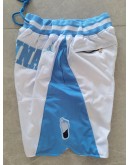 North Carolina Tar Heels White Just Don Shorts